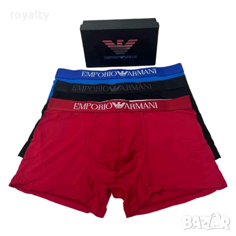 Emporio Armani Мъжки Боксерки/Слипове Различни Цветове и Модели , снимка 5 - Бельо - 52884328