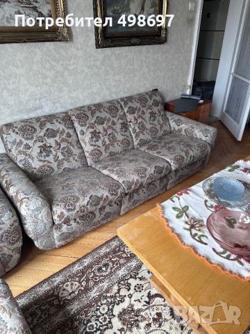 Холна гарнитура диван и фотьойли, снимка 5 - Дивани и мека мебел - 45526380