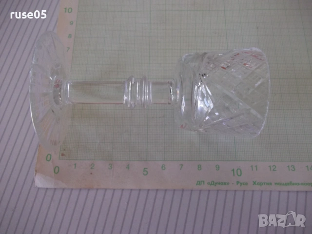 Чаша стъклена кристална, снимка 6 - Чаши - 53848093