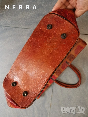 Чанта от естествена кожа-Мароко, снимка 5 - Чанти - 54088770