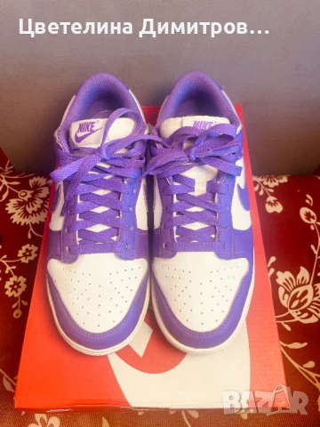 Оригинални дамски маратонки Nike dunk 1 low, снимка 3 - Маратонки - 53192768