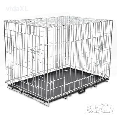 170218 Foldable Metal Dog Bench XL(SKU:170218