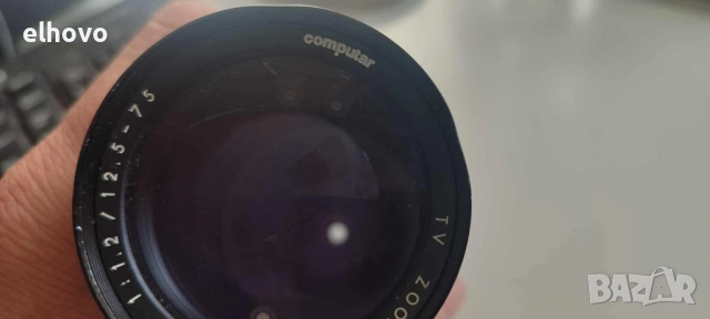 Обектив Computar 1:1.2/12.5-75, снимка 6 - Обективи и филтри - 52388355