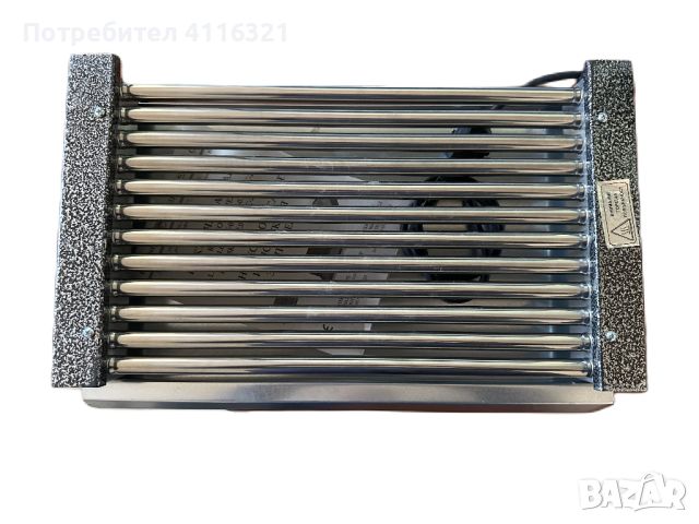 Електрическа скара Rubino 1600W без капак, снимка 1 - Скари - 46011329