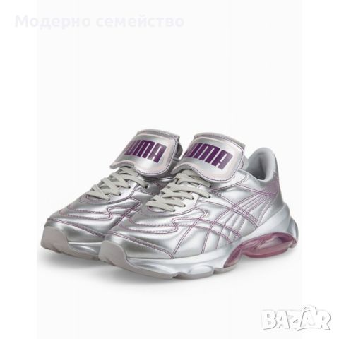 Дамски маратонки puma x dua lipa cell dome king metallic shoes grey, снимка 1 - Маратонки - 46743448