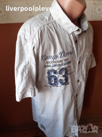 👉Camp David Original L ефектна, снимка 3 - Ризи - 54218624