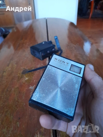 Старо радио,радиоприемник Sony, снимка 2 - Антикварни и старинни предмети - 54257500