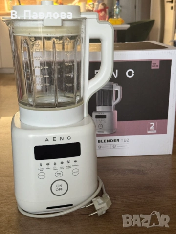 Блендер AENO - TB2 за ядково мляко, крем супа и други, снимка 2 - Блендери - 53510680