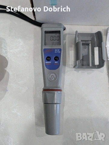 Тестер за вода Уред за измерване на PH и температура, модел Adwa AD11, снимка 2 - Други - 53530629