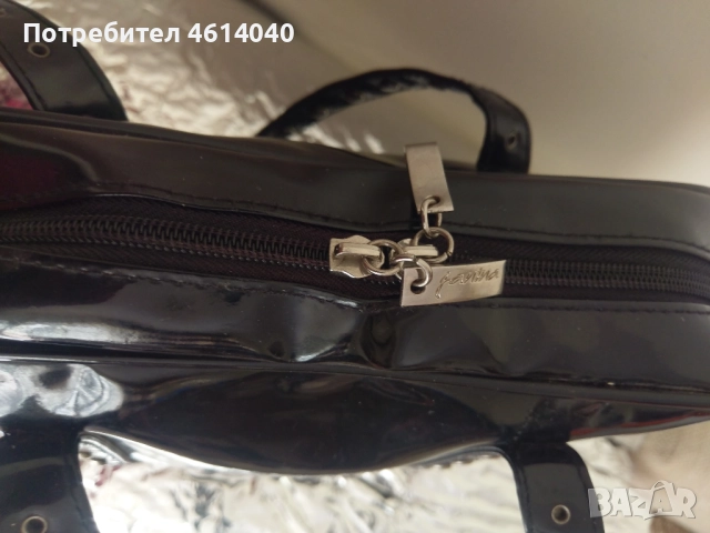 Чанта лачена 21*36 см, снимка 4 - Чанти - 52513989