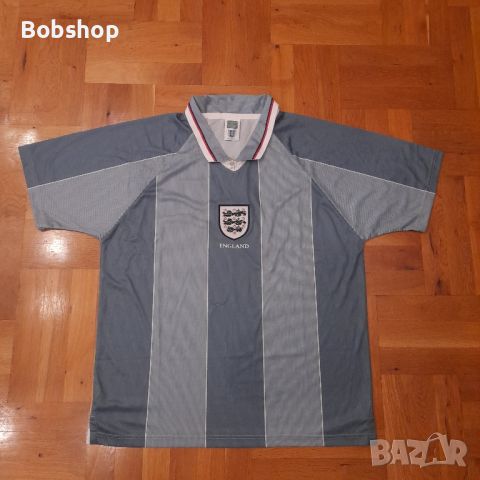 Scoredraw England 🏴󠁧󠁢󠁥󠁮󠁧󠁿 1996 Away Euro Championship Retro Shirt , снимка 1 - Футбол - 45528264