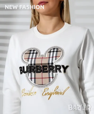 Дамски Памучни Блузи: GUESS: PINKO : BURBERRY: MIU MIU : , снимка 9 - Блузи с дълъг ръкав и пуловери - 48005669