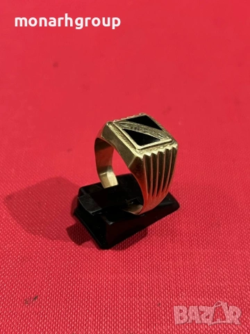 Златен пръстен, снимка 2 - Пръстени - 53658704