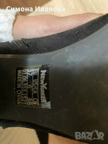 Дамски боти на ток, снимка 5 - Дамски боти - 53156529
