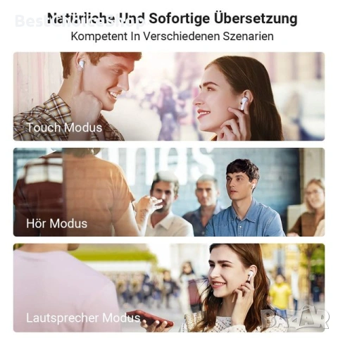 Слушалки Timekettle M3 за превод на езици, двупосочни, съвместими с iOS, Android (онлайн версия), снимка 13 - Слушалки и портативни колонки - 53082071