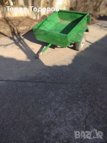 Оригинално ремарке за лек автомобил или мотоблок, или мотокултиватор акме или руджерини или фреза , снимка 4 - Ремаркета - 53741075