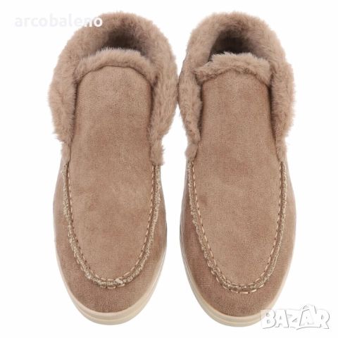 Дамски зимни боти до глезена, 4цвята , снимка 5 - Дамски боти - 52456381