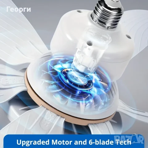 полилей с вентилатор, снимка 11 - Полилеи - 50467305