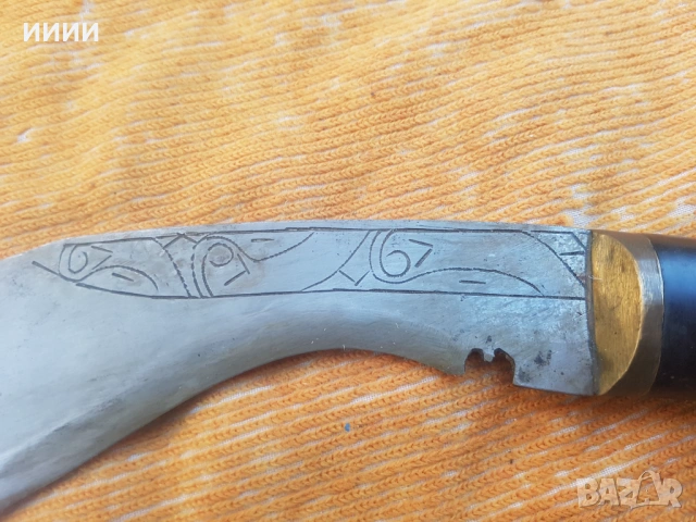 Автентичен нож меч Гурка Кукри  , снимка 5 - Антикварни и старинни предмети - 53479367