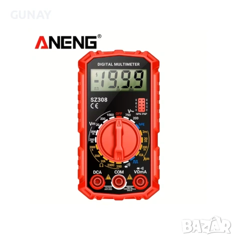 Цифров Мултицет ANENG SZ308 - Изключително Точен Уред, Мултиметър