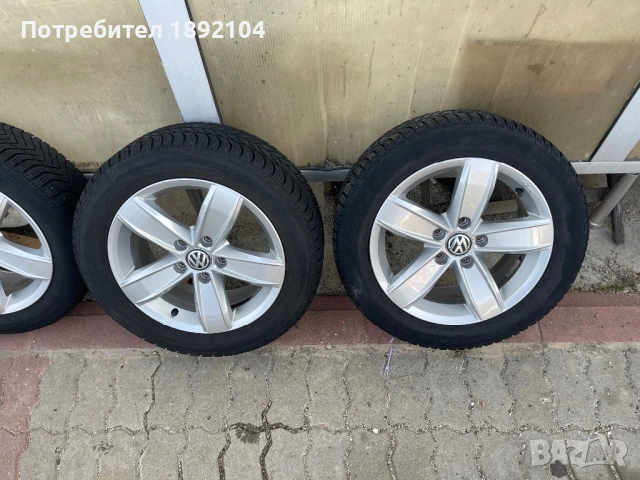 Джанти за Vw Golf,Touran,Caddy,Passat, снимка 2 - Гуми и джанти - 53816622