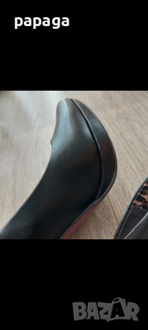 Черни обувки на ток, 38, Graceland,  изкуствена кожа , снимка 3 - Дамски обувки на ток - 46465491
