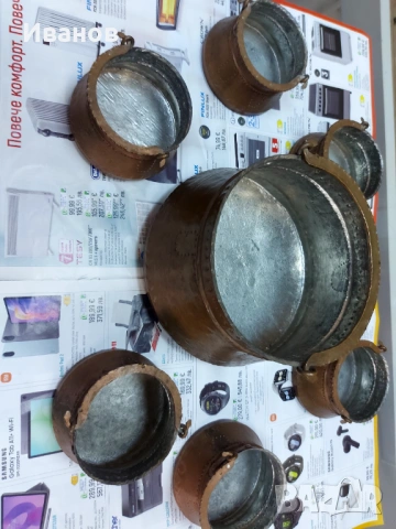 Комплект медни съдове, снимка 2 - Други - 53986245