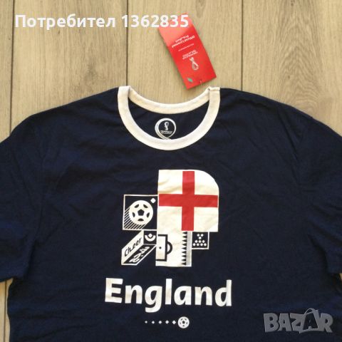 за феновете на Английския Национален отбор по футбол тениска размер L, снимка 3 - Спортни дрехи, екипи - 45219670