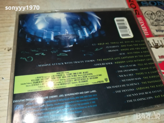 BATMAN FOREVER CD 2309251040, снимка 7 - CD дискове - 51804535