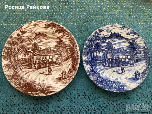 Порцеланови чинии Swan inn 