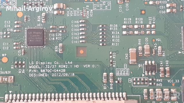 T-CON BOARD /ТИКОНИ/ ПЛАТКИ ПАНГЮРИЩЕ-1.14/SHARP 3968TP/-BN41-2111A/T320HVN05.6-32T42-CO7/HV320FHB-N, снимка 14 - Части и Платки - 46777612