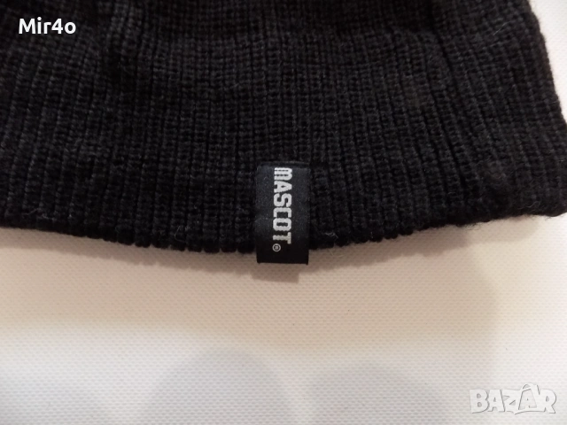 работна зимна шапка mascot work wear мъжка оригинална черна one size, снимка 4 - Шапки - 40415042