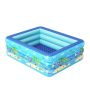 Удебелен детски надуваем басейн, снимка 1 - Басейни и аксесоари - 45094435