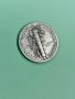 10 цента /Дайм/ 1941 г, САЩ - сребърна монета, снимка 1