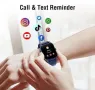 Нов Смарт часовник 1,85 инча Мъже Жени за Android iOS Спорт Подарък, снимка 5