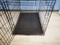 голяма метална клетка за куче 108x72x77см за транспорт и стационар, снимка 6