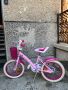BYOX Детски Велосипед/Колело 16" PUPPY PINK (за момиче), снимка 1
