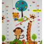 Сгъваемо детско килимче за игра, топлоизолиращо 180x150x1cm - Жираф и Цифри - КОД 4143, снимка 5