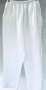 Бял панталон лен100% Италия, снимка 2