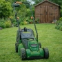 Електрическа косачка за трева 1600W – Лека и мощна, 32 см ширина, 30L кош, 3 нива на косене, снимка 1