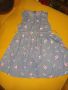Детска дънкова рокля с еднорози, снимка 1 - Детски рокли и поли - 45597318