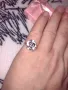 Дамски пръстен с печат 925, снимка 6