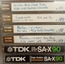 Лот от 6 бр TDK SA-X90 хромни аудиокасети с Албуми Simple minds Lionel Richie Marillion Phil Collins, снимка 2