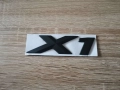 черна емблема за BMW X1, снимка 4
