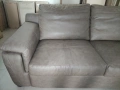 Кожен диван разтегателен , снимка 2