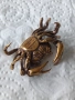 Бронзова фигурка на рак малка 52516, снимка 5