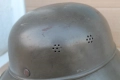 Немска каска ''Luftschutz'' за ''БА''  ''ПВХЗ'' , снимка 8