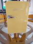 Ретро мини хладилник от Германия  - Жълт, снимка 1