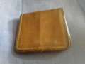 Малко портфейлче за пари и стотинки естествена кожа 95х85мм, снимка 2