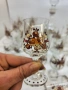 Комплект ръчно рисувани чаши за ликьор, ракия, вино, шампанско. Rattenberg Tirol K Glass, снимка 17